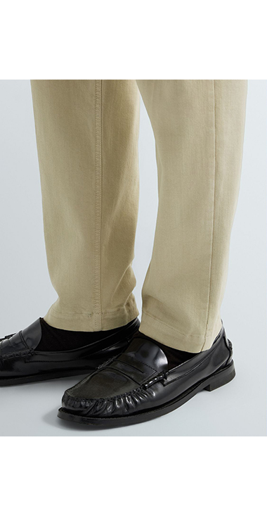レギュラースリムBENNI Hyperflex Color スーパーストレッチチノパンツ 詳細画像